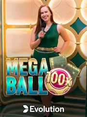Mega Ball Mega Ball 100x lottery at 1BBET casino
